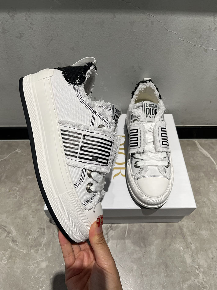 最高級ディオールスーパーコピー Dior Walk'n'Dior プラットフォームスニーカー KCK441CVA_S10W ディオール スニーカー 新作 - 画像 (2)
