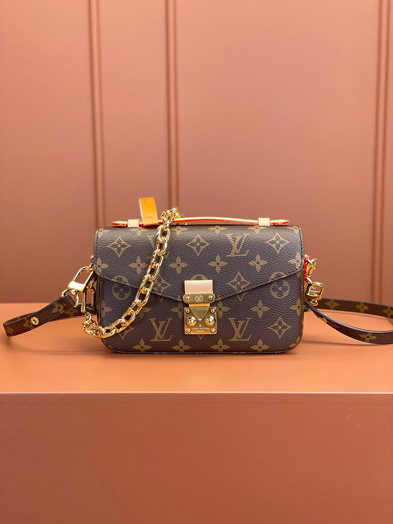 逸品 ルイヴィトン M46279 ポシェット・メティス EW ブラウン モノグラム・キャンバス LOUIS VUITTON ルイヴィトン ショルダーバッグ レディース - 画像 (9)