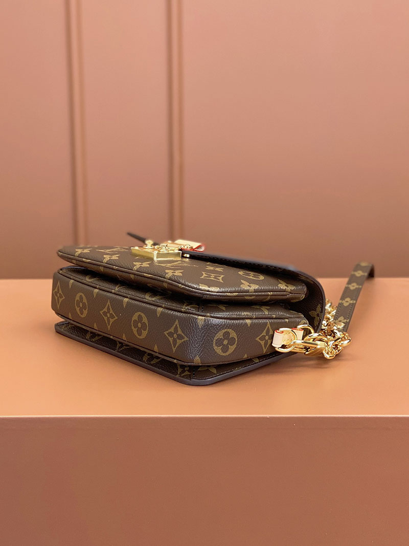 逸品 ルイヴィトン M46279 ポシェット・メティス EW ブラウン モノグラム・キャンバス LOUIS VUITTON ルイヴィトン ショルダーバッグ レディース - 画像 (5)