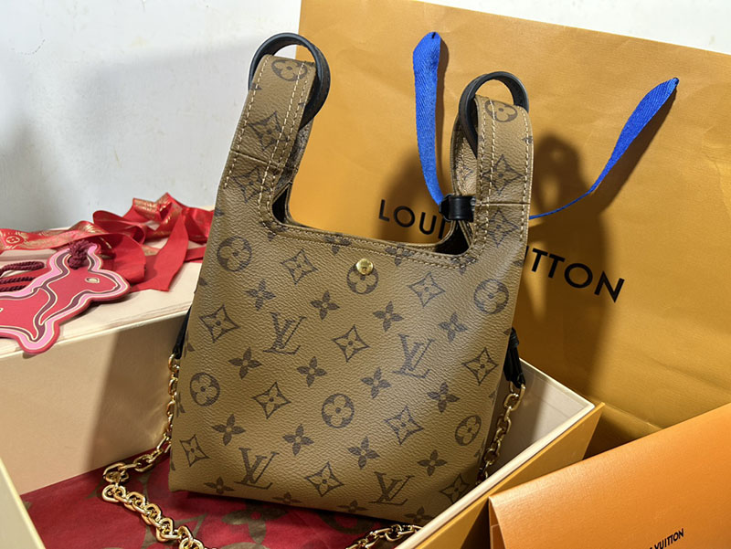 ルイヴィトン並行輸入品 LOUIS VUITTON アトランティス BB ブラウン モノグラム M46816 ルイヴィトン バケツ ミニ - 画像 (8)