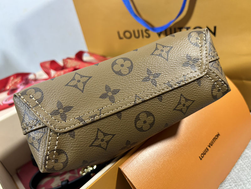 ルイヴィトン並行輸入品 LOUIS VUITTON アトランティス BB ブラウン モノグラム M46816 ルイヴィトン バケツ ミニ - 画像 (4)