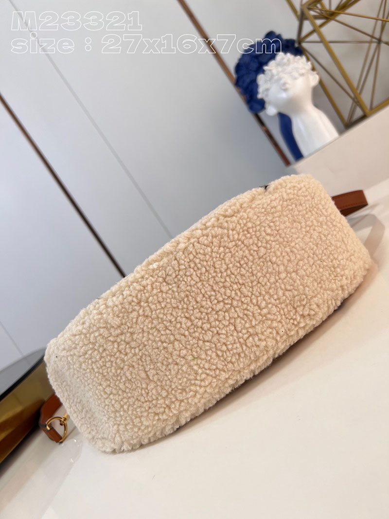 ルイヴィトン並行輸入品 LOUIS VUITTON LV SKI オーバー ザ ムーン クレーム シアリング M23321 ルイヴィトン 新作バッグ 2026 - 画像 (6)