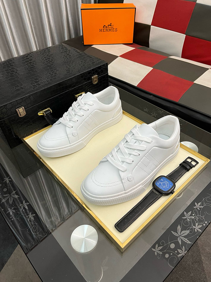 メンズ 最高級エルメススーパーコピー HERMES Kid キッドスニーカー 厚底 通勤 2628023 エルメス スニーカー メンズ - 画像 (4)