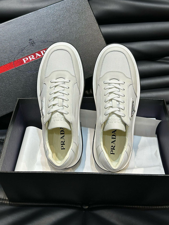 メンズ 最高級プラダスーパーコピー PRADA 01 ナッパレザー スニーカー 靴 シューズ 2628025 プラダ シューズ メンズ - 画像 (9)