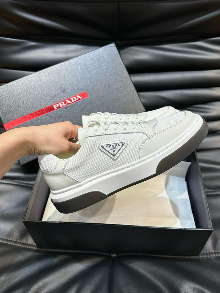 メンズ 最高級プラダスーパーコピー PRADA 01 ナッパレザー スニーカー 靴 シューズ 2628025 プラダ シューズ メンズ - 画像 (8)