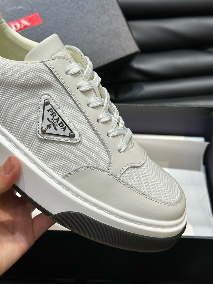 メンズ 最高級プラダスーパーコピー PRADA 01 ナッパレザー スニーカー 靴 シューズ 2628025 プラダ シューズ メンズ - 画像 (5)