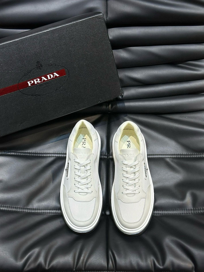 メンズ 最高級プラダスーパーコピー PRADA 01 ナッパレザー スニーカー 靴 シューズ 2628025 プラダ シューズ メンズ - 画像 (3)