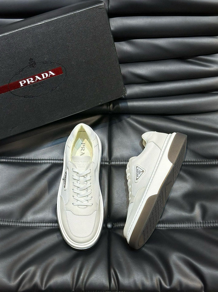 メンズ 最高級プラダスーパーコピー PRADA 01 ナッパレザー スニーカー 靴 シューズ 2628025 プラダ シューズ メンズ - 画像 (2)