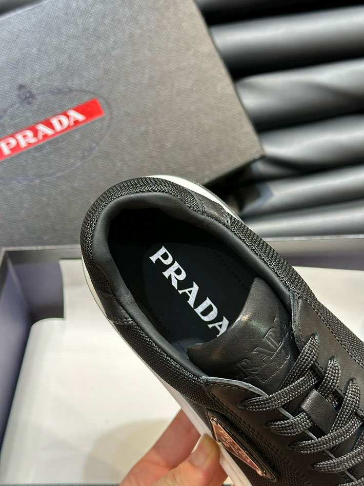 メンズ 最高級プラダスーパーコピー PRADA 01 ナッパレザー スニーカー 靴 シューズ 2628026 プラダ スニーカー メンズ - 画像 (6)
