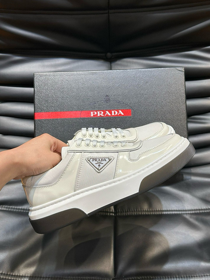 メンズ 最高級プラダスーパーコピー PRADA 01 ナッパレザー スニーカー 靴 シューズ 2628027 プラダ スニーカー アウトレット - 画像 (9)