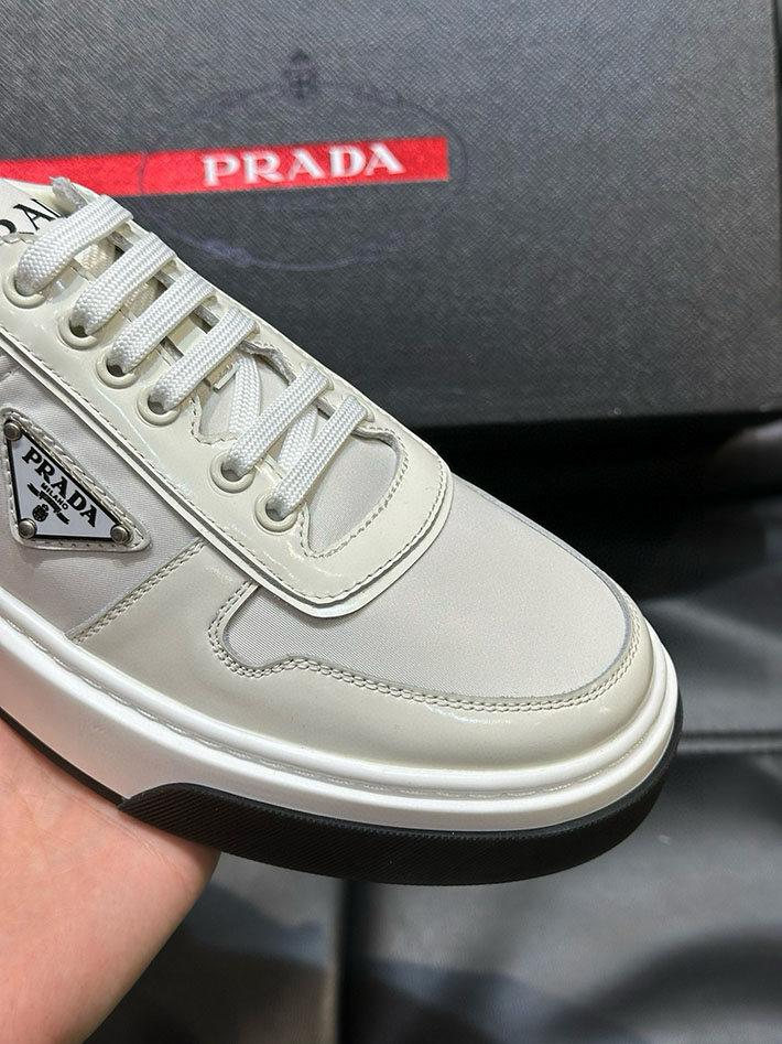 メンズ 最高級プラダスーパーコピー PRADA 01 ナッパレザー スニーカー 靴 シューズ 2628027 プラダ スニーカー アウトレット - 画像 (5)
