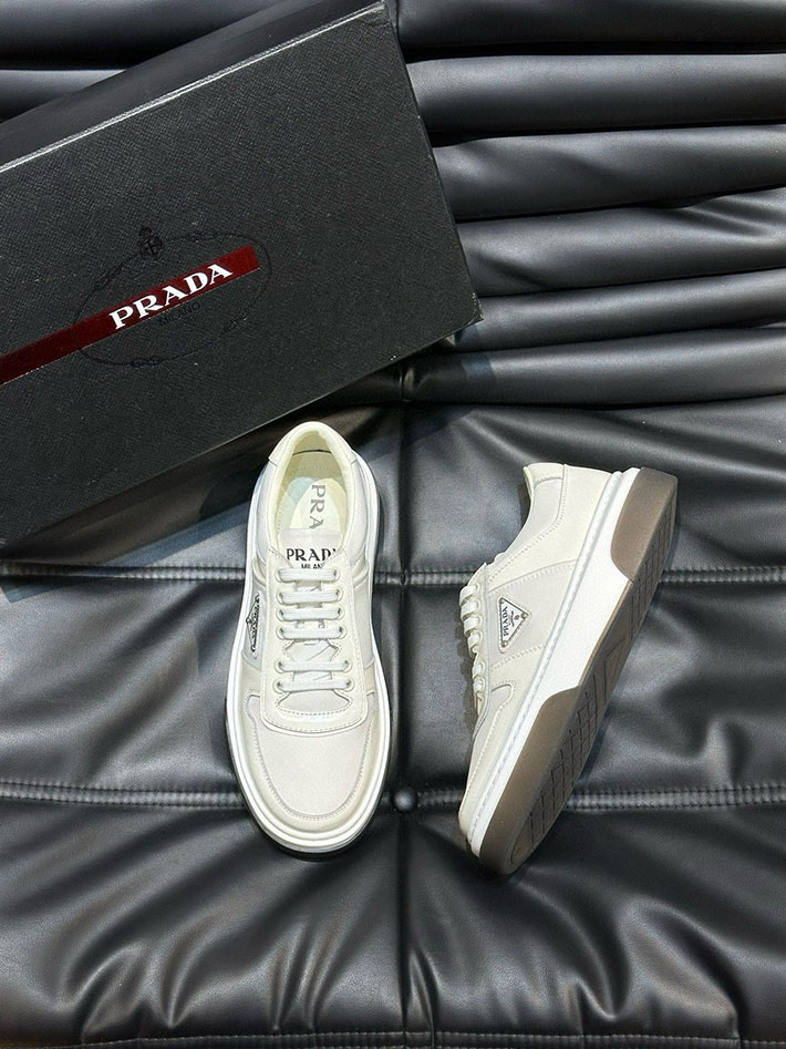 メンズ 最高級プラダスーパーコピー PRADA 01 ナッパレザー スニーカー 靴 シューズ 2628027 プラダ スニーカー アウトレット - 画像 (2)