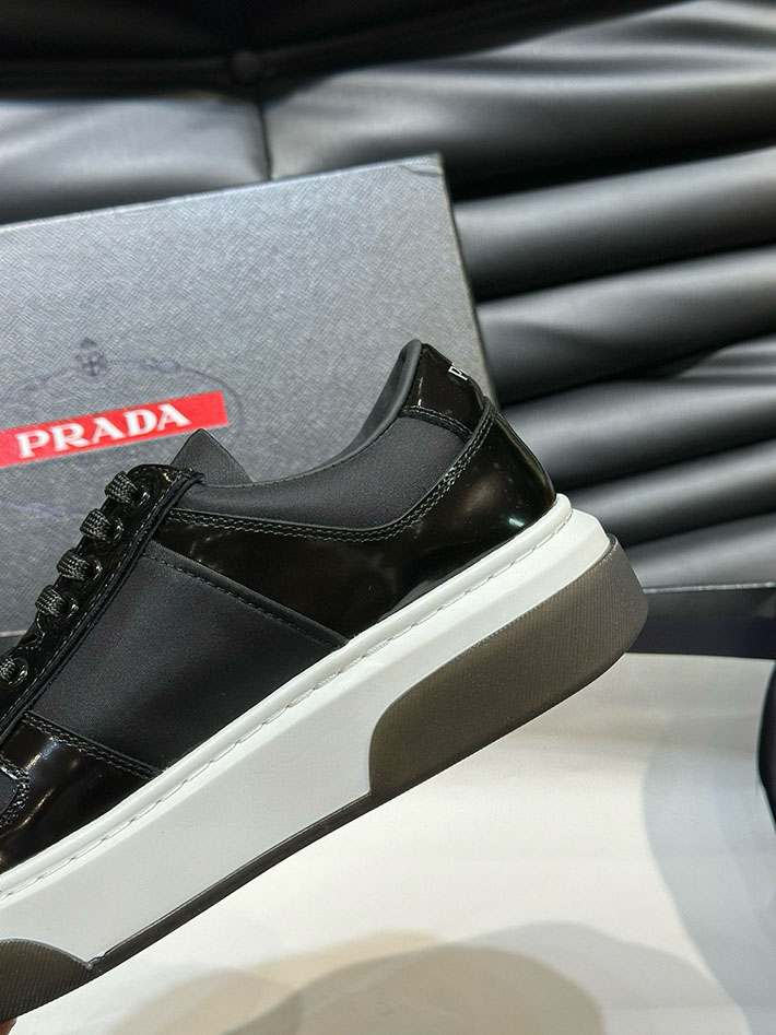 メンズ 最高級プラダスーパーコピー PRADA 01 ナッパレザー スニーカー 靴 シューズ 2628028 プラダ 靴 アウトレット - 画像 (5)