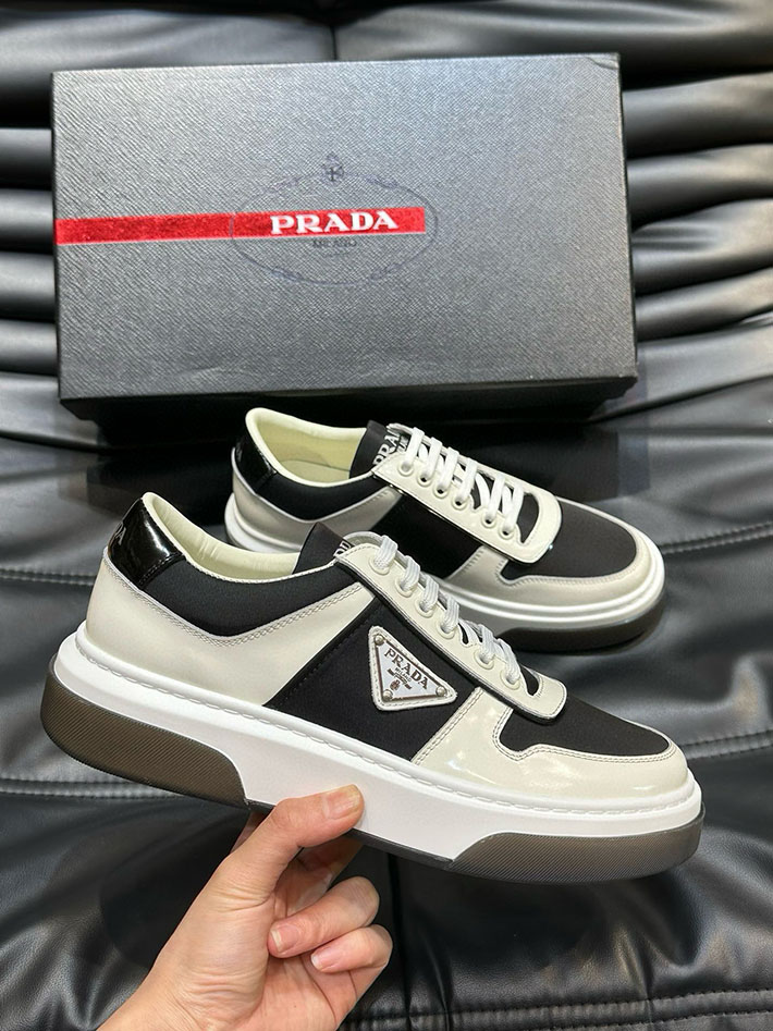 メンズ 最高級プラダスーパーコピー PRADA 01 ナッパレザー スニーカー 靴 シューズ 2628029 プラダ 靴 メンズ - 画像 (9)