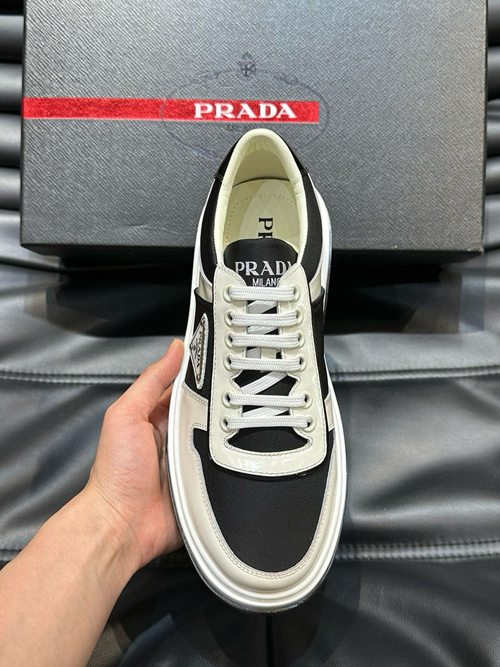 メンズ 最高級プラダスーパーコピー PRADA 01 ナッパレザー スニーカー 靴 シューズ 2628029 プラダ 靴 メンズ - 画像 (8)