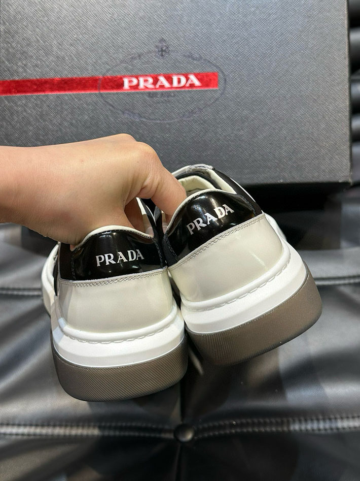 メンズ 最高級プラダスーパーコピー PRADA 01 ナッパレザー スニーカー 靴 シューズ 2628029 プラダ 靴 メンズ - 画像 (5)