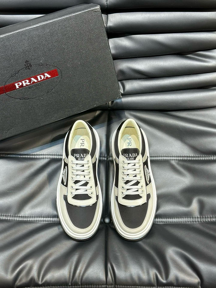メンズ 最高級プラダスーパーコピー PRADA 01 ナッパレザー スニーカー 靴 シューズ 2628029 プラダ 靴 メンズ - 画像 (3)
