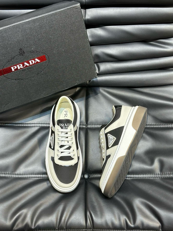 メンズ 最高級プラダスーパーコピー PRADA 01 ナッパレザー スニーカー 靴 シューズ 2628029 プラダ 靴 メンズ - 画像 (2)