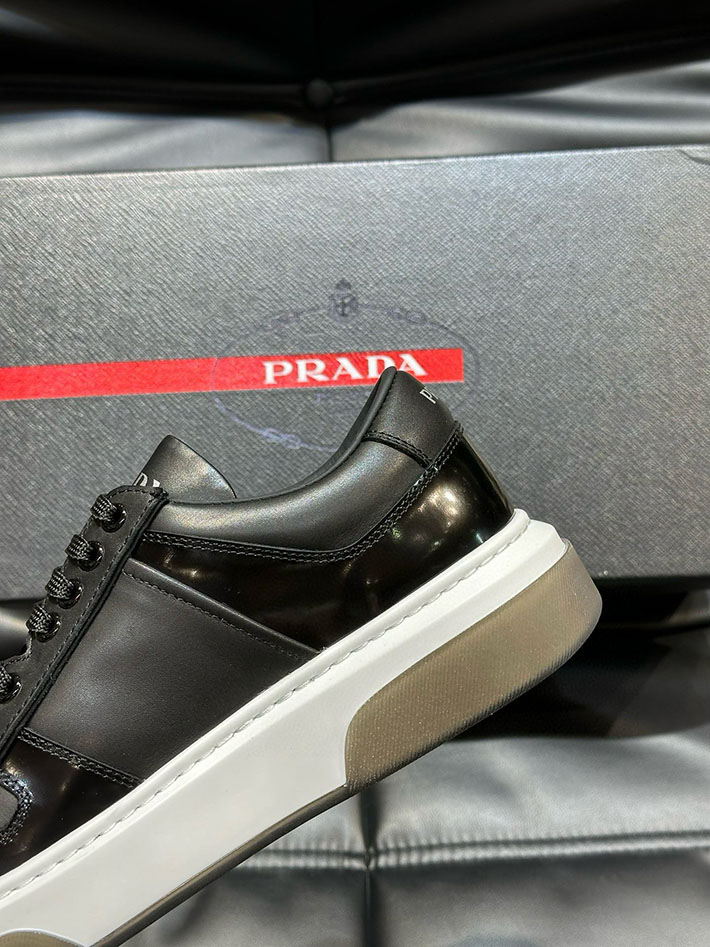 メンズ 最高級プラダスーパーコピー PRADA 01 ナッパレザー スニーカー 靴 シューズ 2628030 プラダ シューズ 名作 - 画像 (7)