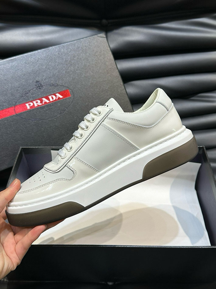 メンズ 最高級プラダスーパーコピー PRADA 01 ナッパレザー スニーカー 靴 シューズ 2628031 プラダ 靴 スニーカー - 画像 (8)