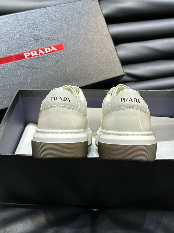 メンズ 最高級プラダスーパーコピー PRADA 01 ナッパレザー スニーカー 靴 シューズ 2628031 プラダ 靴 スニーカー - 画像 (7)