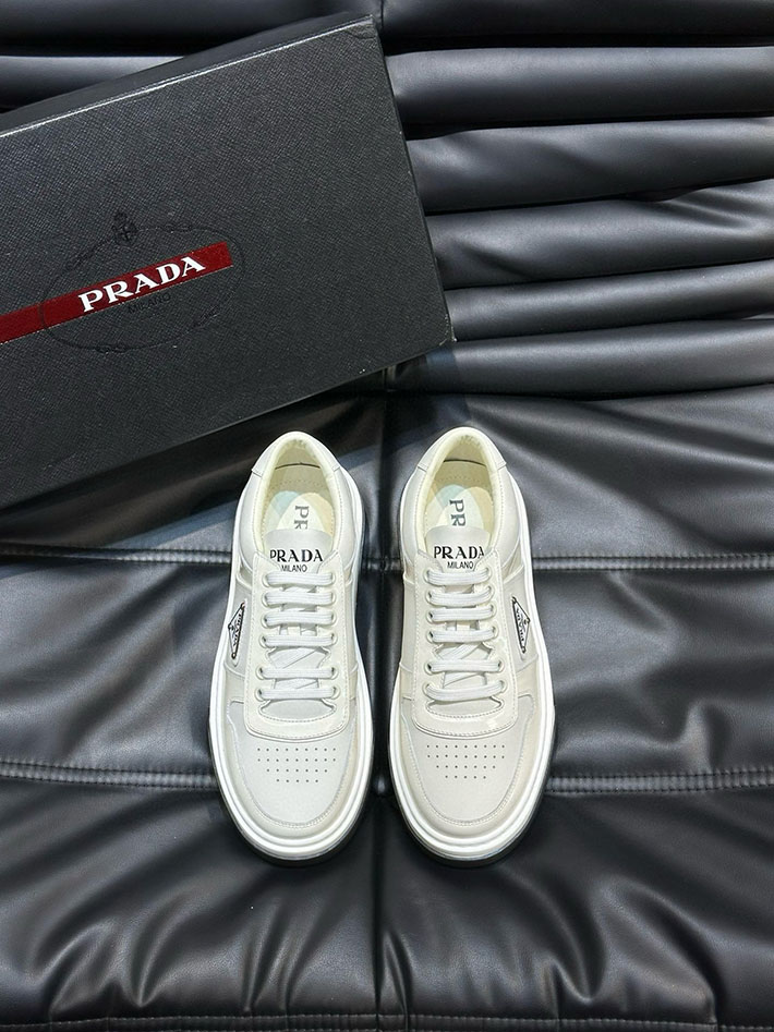 メンズ 最高級プラダスーパーコピー PRADA 01 ナッパレザー スニーカー 靴 シューズ 2628031 プラダ 靴 スニーカー - 画像 (4)