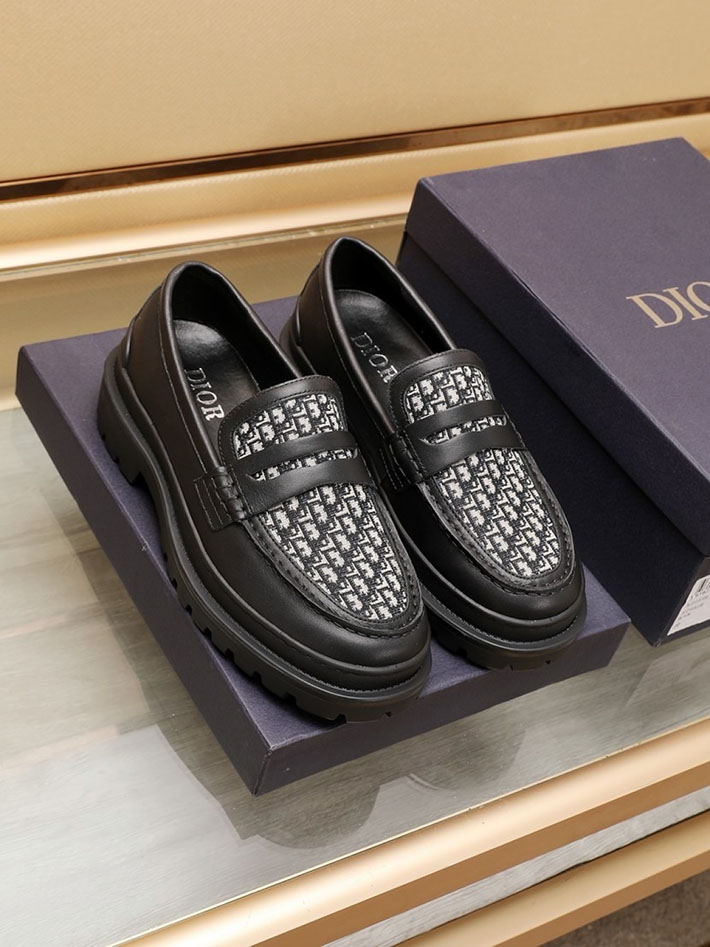 メンズ 最高級ディオールスーパーコピー Dior EXPLORER ローファー 革靴 シューズ レザー 2628035 ディオール ローファー メンズ - 画像 (6)