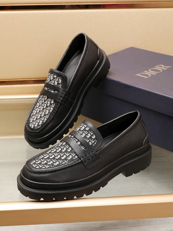 メンズ 最高級ディオールスーパーコピー Dior EXPLORER ローファー 革靴 シューズ レザー 2628035 ディオール ローファー メンズ - 画像 (5)