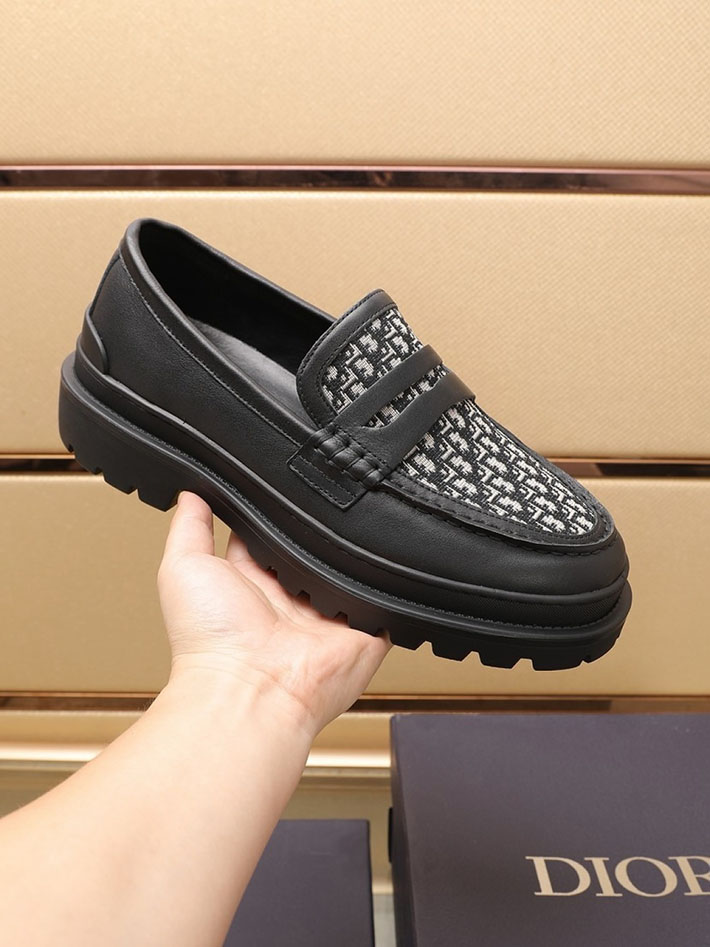メンズ 最高級ディオールスーパーコピー Dior EXPLORER ローファー 革靴 シューズ レザー 2628035 ディオール ローファー メンズ - 画像 (4)
