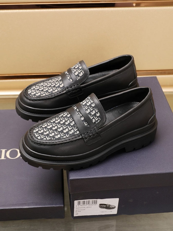 メンズ 最高級ディオールスーパーコピー Dior EXPLORER ローファー 革靴 シューズ レザー 2628035 ディオール ローファー メンズ - 画像 (3)