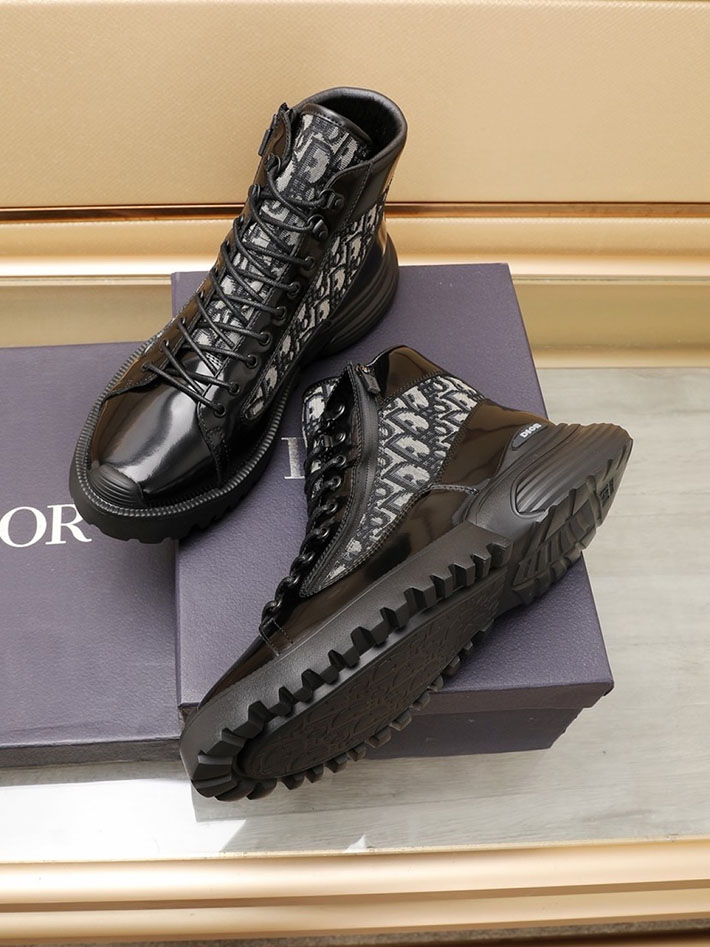 メンズ 最高級ディオールスーパーコピー Dior Combat ショートブーツ 3BO337ZXF_H961 ディオール ブーツ メンズ - 画像 (5)