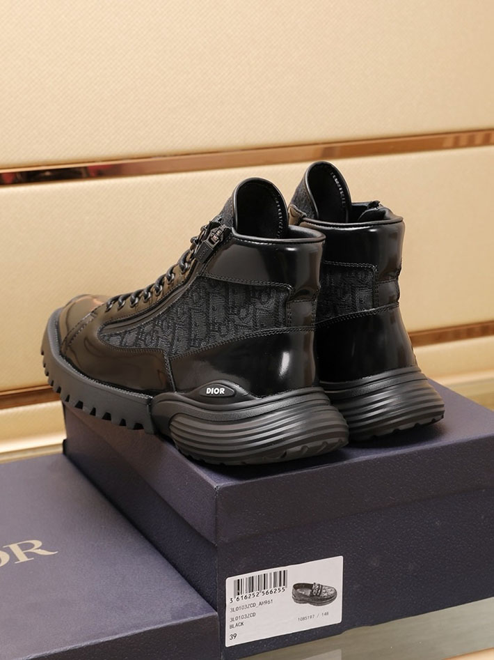 メンズ 最高級ディオールスーパーコピー Dior Combat ショートブーツ 3BO337ZXF_H969 ディオール ショートブーツ - 画像 (4)