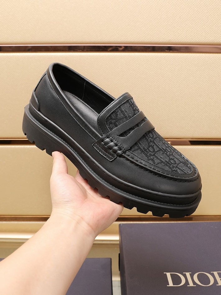 メンズ 最高級ディオールスーパーコピー DIOR EXPLORER ローファー 革靴 シューズ レザー 2628041 革靴 メンズ ビジネス おすすめ - 画像 (4)