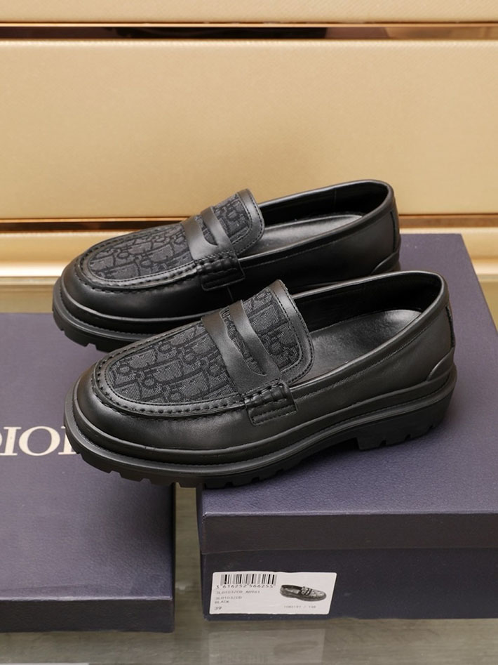 メンズ 最高級ディオールスーパーコピー DIOR EXPLORER ローファー 革靴 シューズ レザー 2628041 革靴 メンズ ビジネス おすすめ - 画像 (3)