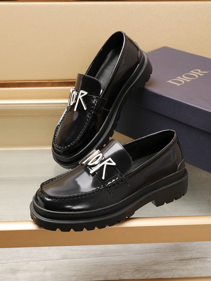 メンズ 最高級ディオールスーパーコピー DIOR EXPLORER ローファー 革靴 シューズ レザー 2628042 革靴 メンズ ビジネス カジュアル - 画像 (5)