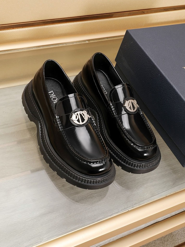 メンズ 最高級ディオールスーパーコピー DIOR EXPLORER ローファー 革靴 シューズ レザー 2628043 ビジネスシューズブランド 40代 - 画像 (6)