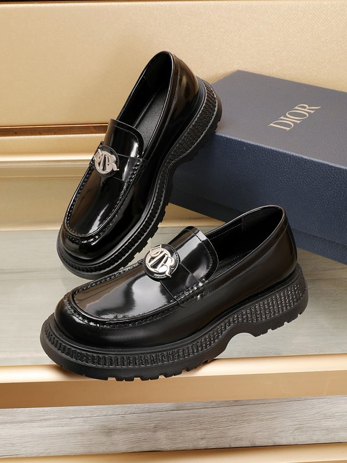 メンズ 最高級ディオールスーパーコピー DIOR EXPLORER ローファー 革靴 シューズ レザー 2628043 ビジネスシューズブランド 40代 - 画像 (5)