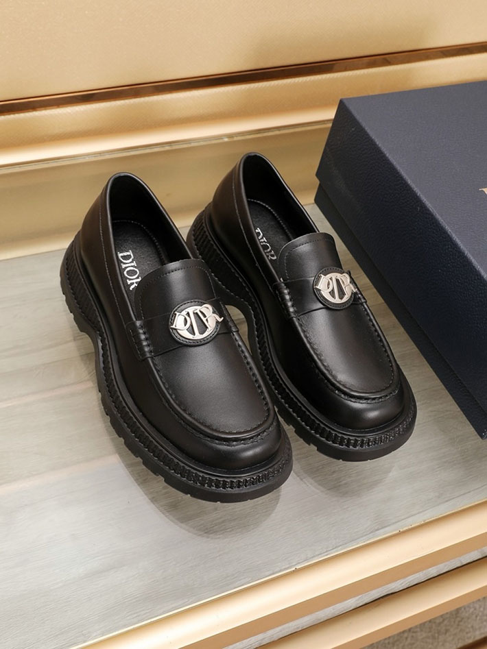 メンズ 最高級ディオールスーパーコピー DIOR EXPLORER ローファー 革靴 シューズ レザー 2628044 ビジネスシューズブランド 高級 - 画像 (6)
