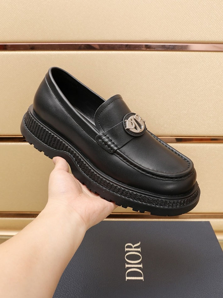 メンズ 最高級ディオールスーパーコピー DIOR EXPLORER ローファー 革靴 シューズ レザー 2628044 ビジネスシューズブランド 高級 - 画像 (4)