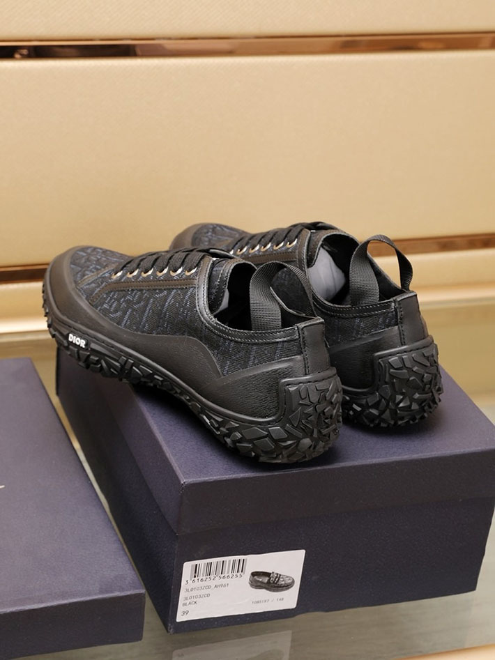 メンズ 最高級ディオールスーパーコピー DIOR B28 ロートップ スニーカー シューズ ローカット 2628048 ディオール スニーカー 黒 - 画像 (7)