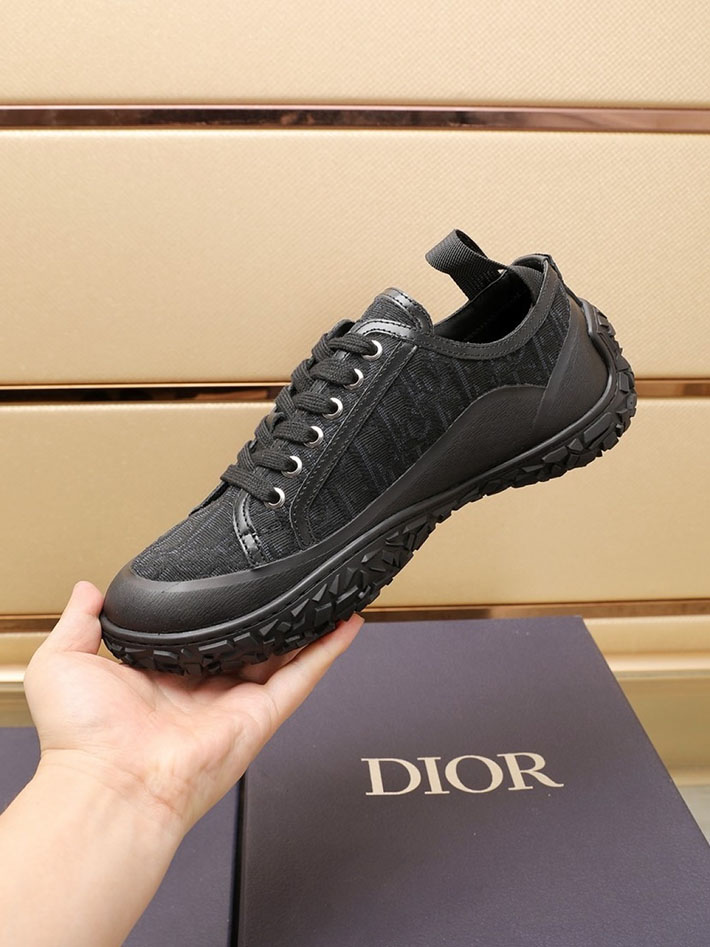 メンズ 最高級ディオールスーパーコピー DIOR B28 ロートップ スニーカー シューズ ローカット 2628048 ディオール スニーカー 黒 - 画像 (6)