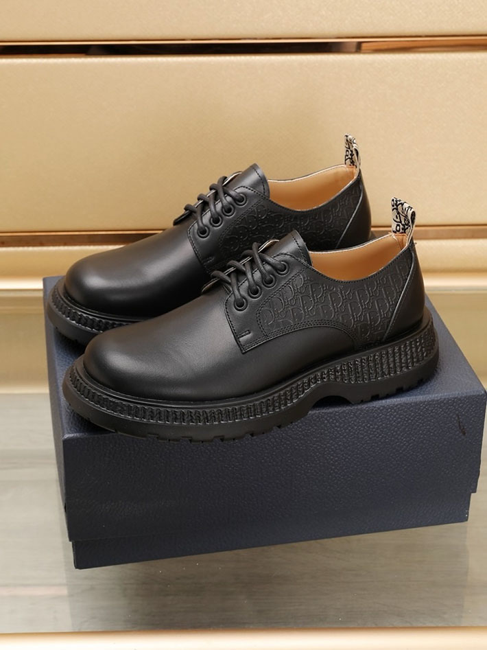 メンズ 最高級ディオールスーパーコピー DIOR オブリーク バッファローダービー シューズ 靴 2628053 ディオール 靴 メンズ - 画像 (8)