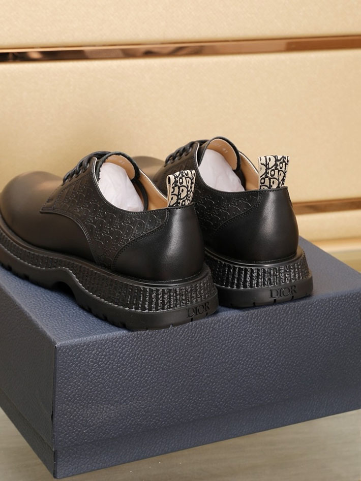 メンズ 最高級ディオールスーパーコピー DIOR オブリーク バッファローダービー シューズ 靴 2628053 ディオール 靴 メンズ - 画像 (7)