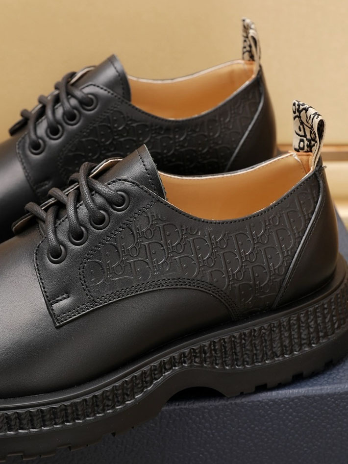 メンズ 最高級ディオールスーパーコピー DIOR オブリーク バッファローダービー シューズ 靴 2628053 ディオール 靴 メンズ - 画像 (5)
