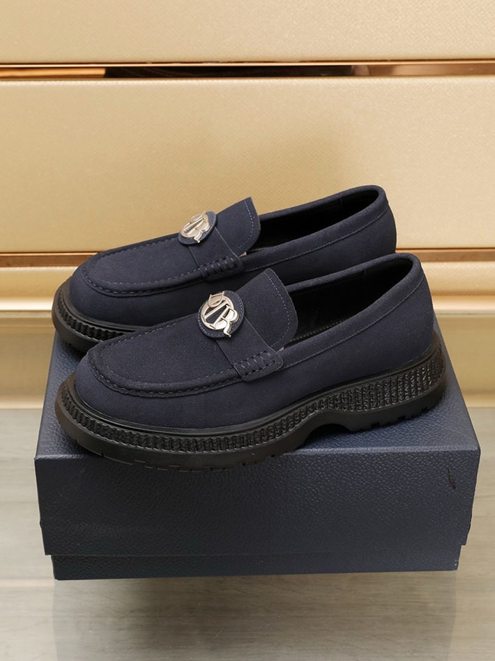 メンズ 最高級ディオールスーパーコピー DIOR Granville ローファー シューズ 靴 スエードカーフスキン 2628055 ディオール ローファー メンズ - 画像 (8)