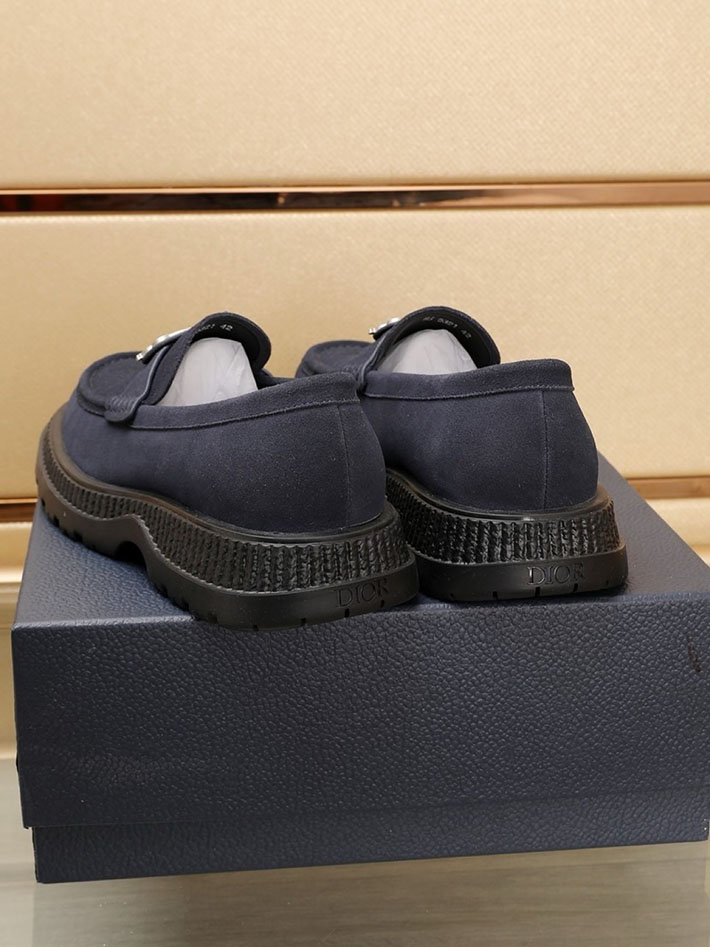 メンズ 最高級ディオールスーパーコピー DIOR Granville ローファー シューズ 靴 スエードカーフスキン 2628055 ディオール ローファー メンズ - 画像 (7)