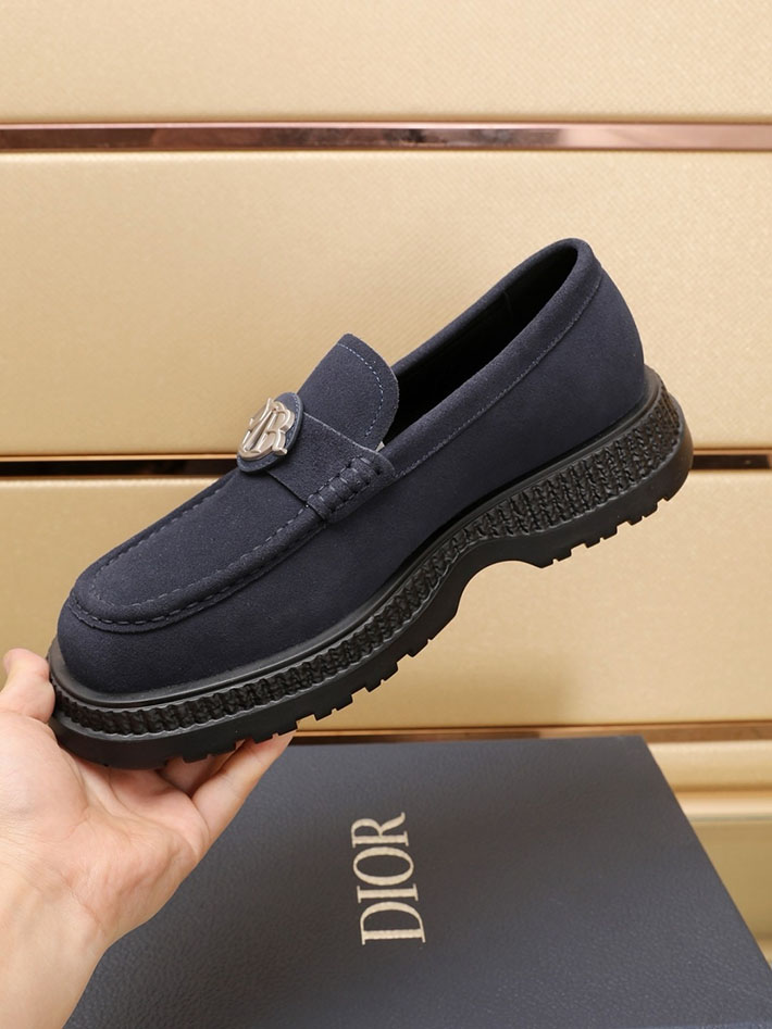 メンズ 最高級ディオールスーパーコピー DIOR Granville ローファー シューズ 靴 スエードカーフスキン 2628055 ディオール ローファー メンズ - 画像 (6)