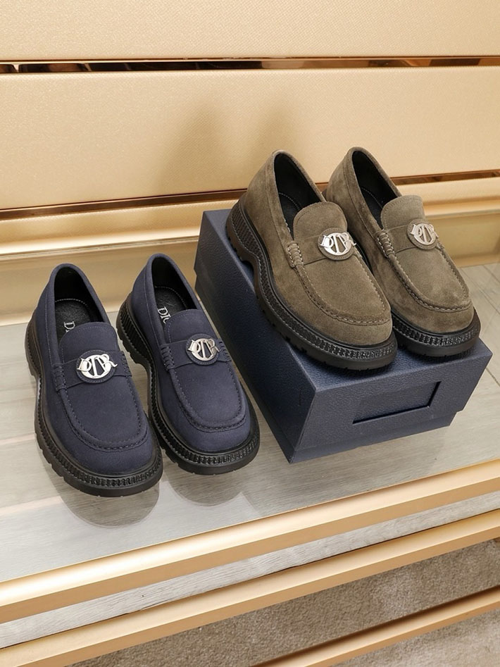 メンズ 最高級ディオールスーパーコピー DIOR Granville ローファー シューズ 靴 スエードカーフスキン 2628055 ディオール ローファー メンズ - 画像 (3)