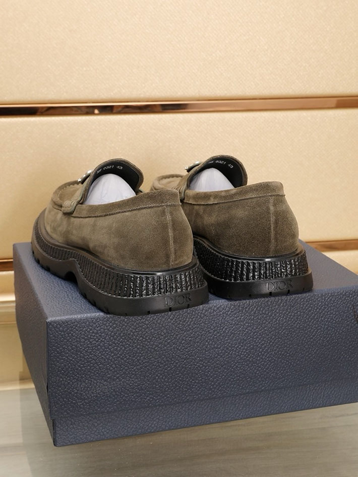 メンズ 最高級ディオールスーパーコピー DIOR Granville ローファー シューズ 靴 スエードカーフスキン 2628056 ディオール 靴 メンズ - 画像 (7)