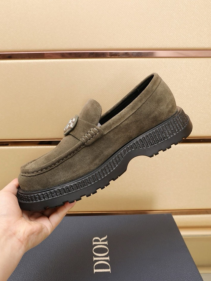 メンズ 最高級ディオールスーパーコピー DIOR Granville ローファー シューズ 靴 スエードカーフスキン 2628056 ディオール 靴 メンズ - 画像 (6)